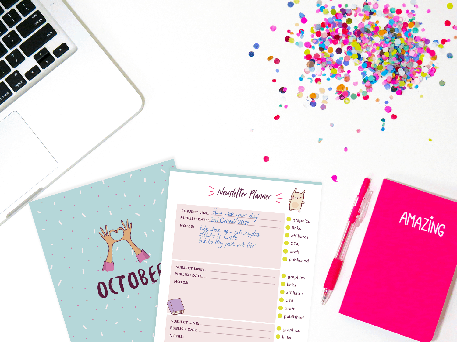 Blog & Newsletter Planner