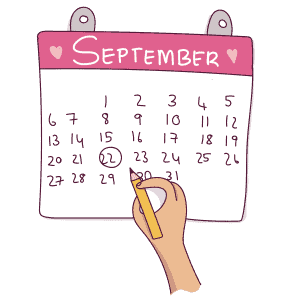 calendar-writing Planning your blog content in advance will give you plenty of time to adjust your content marketing so you get more traffic and conversions!