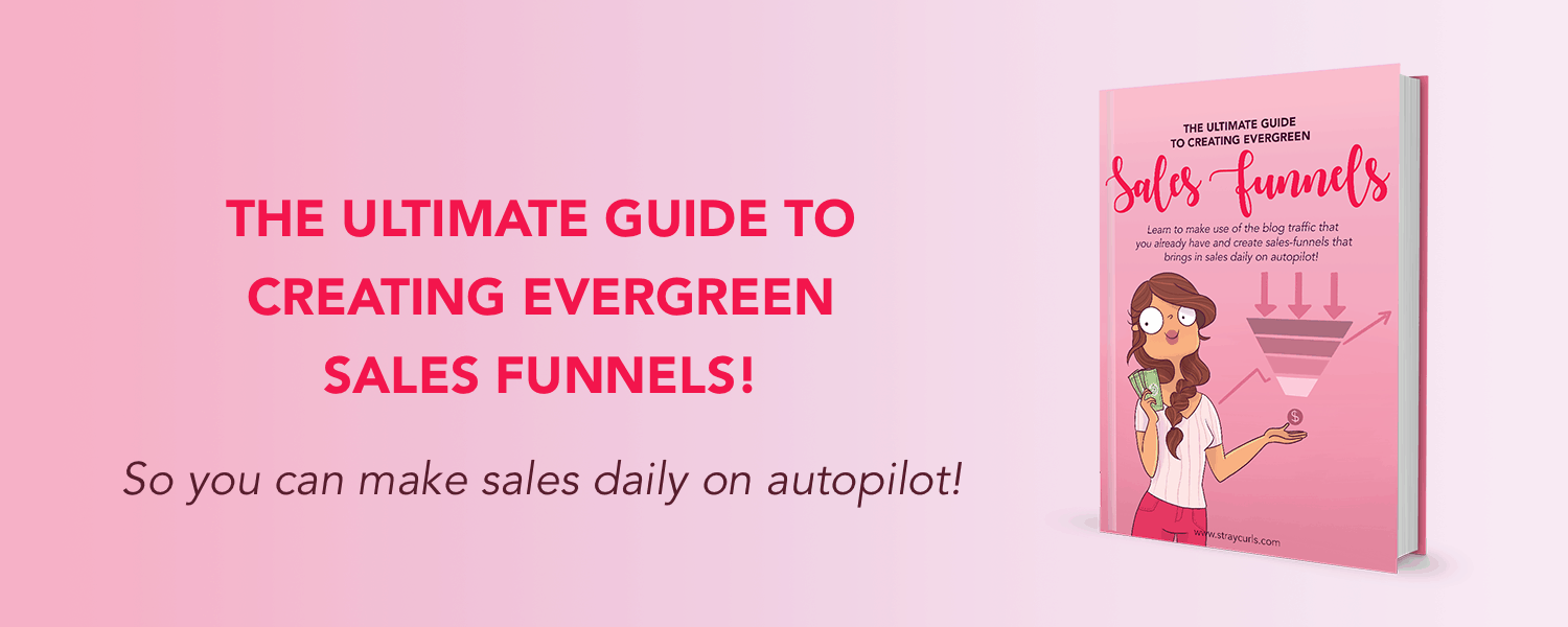 This Evergreen Sales Funnel eBook will teach you to set up sales Funnels in your Blog that will enable you to make a consistent income.