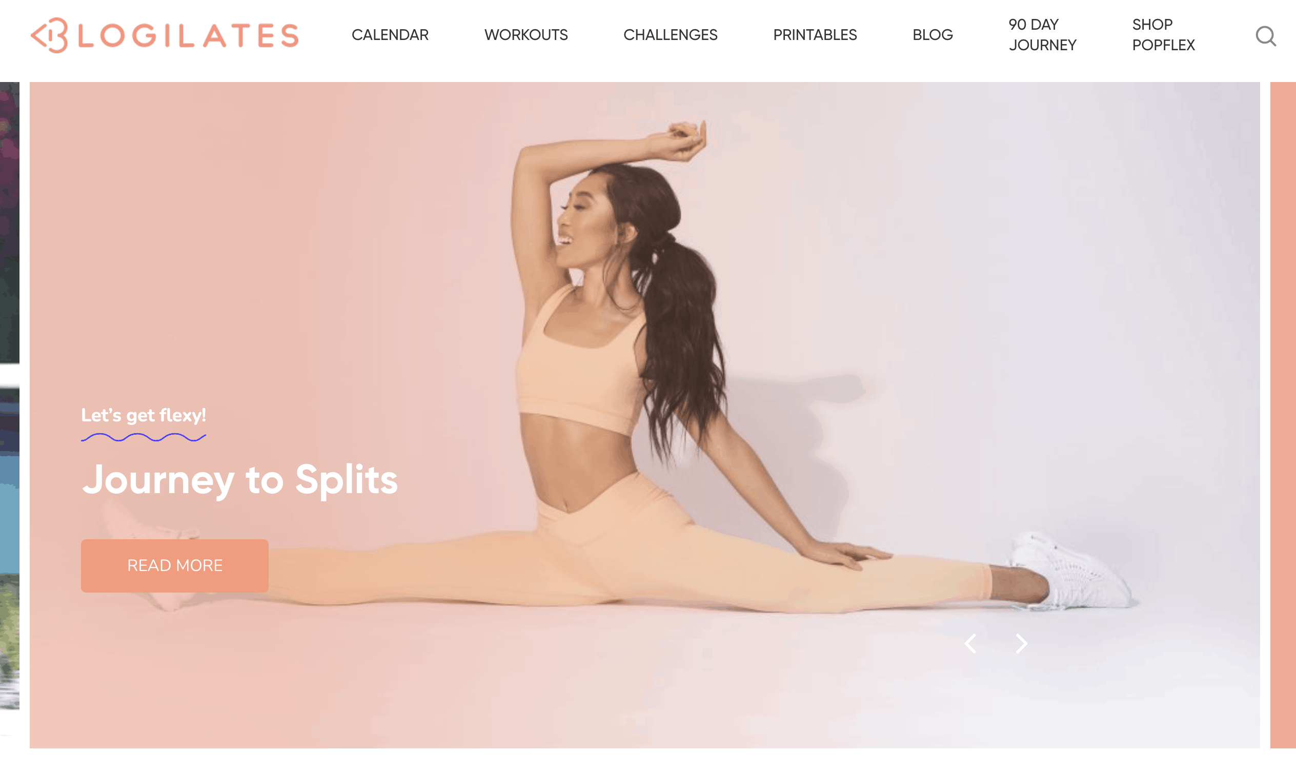 Blogilates is a type of fitness blog that makes money via her own products like courses and planners. 