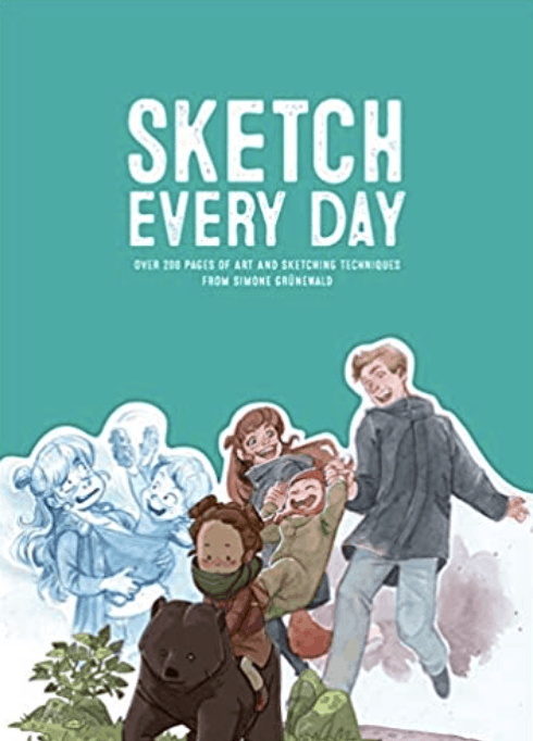 Sketch every day is a really good drawing book that will give you multiple drawing exercises so that you can become better at drawing people and develop your drawing style. 