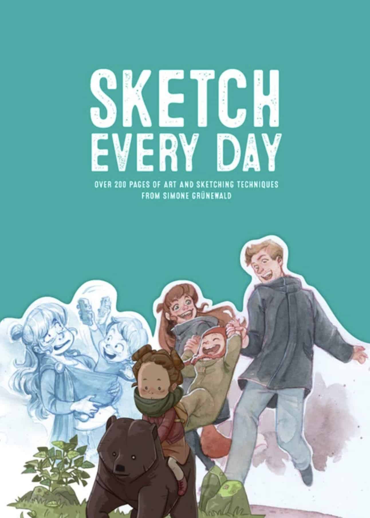 A book to help you draw every day so you can get better at drawing. 