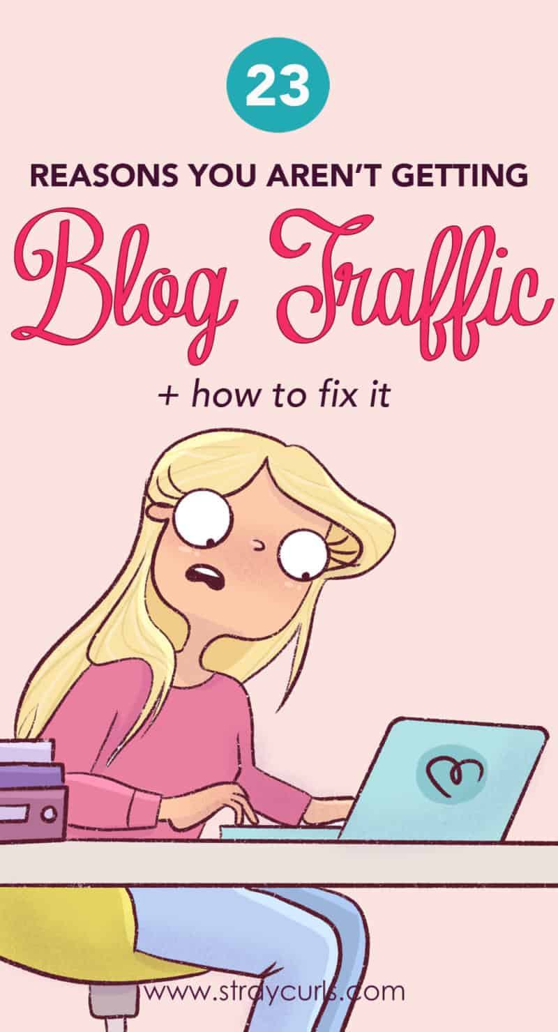 23 Reasons Why Your Blog Is Not Getting Traffic Explained Stray Curls 